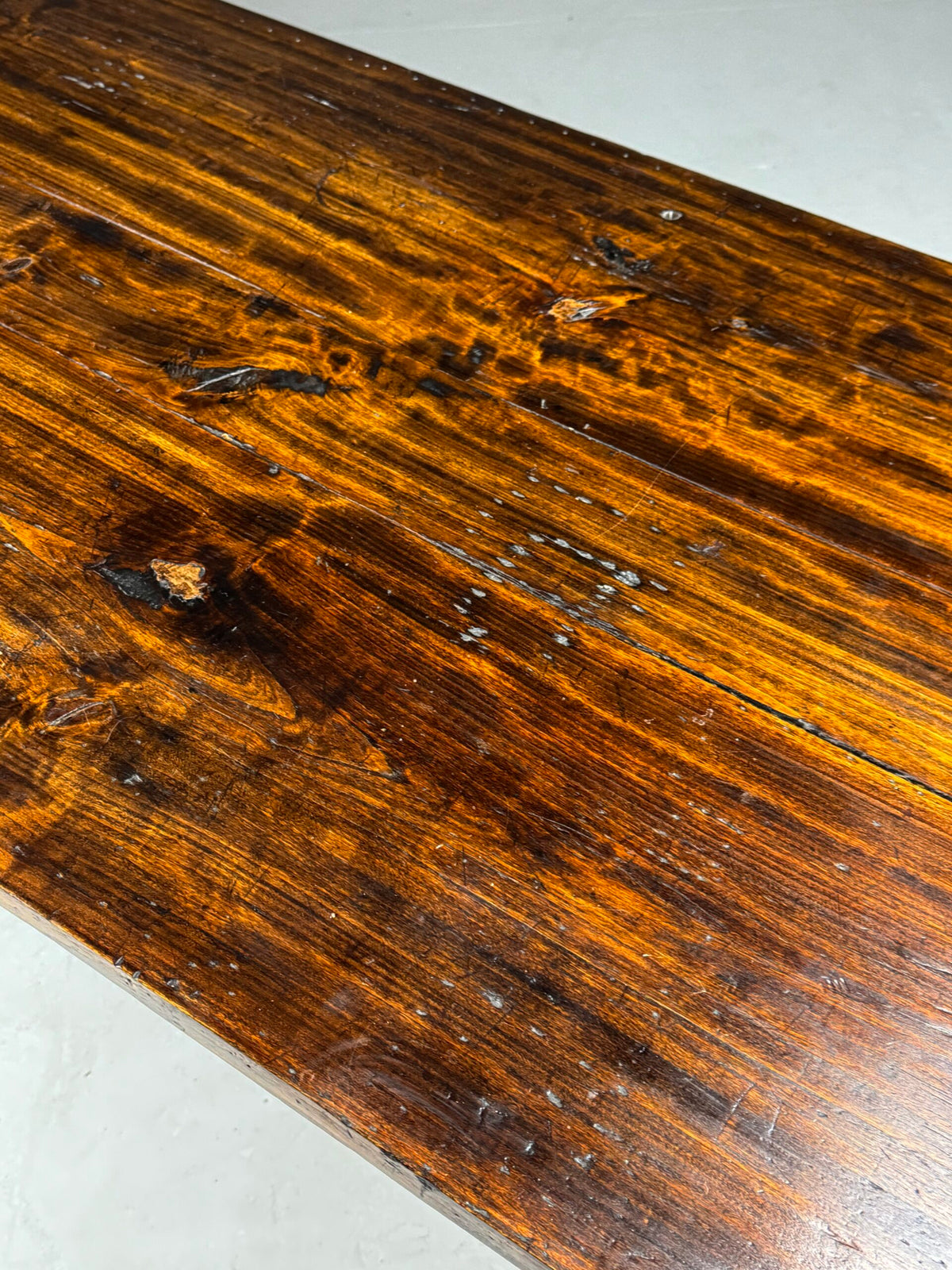 French Farmhouse Dining Table, 242 cm, Early 19th Century, photo 16