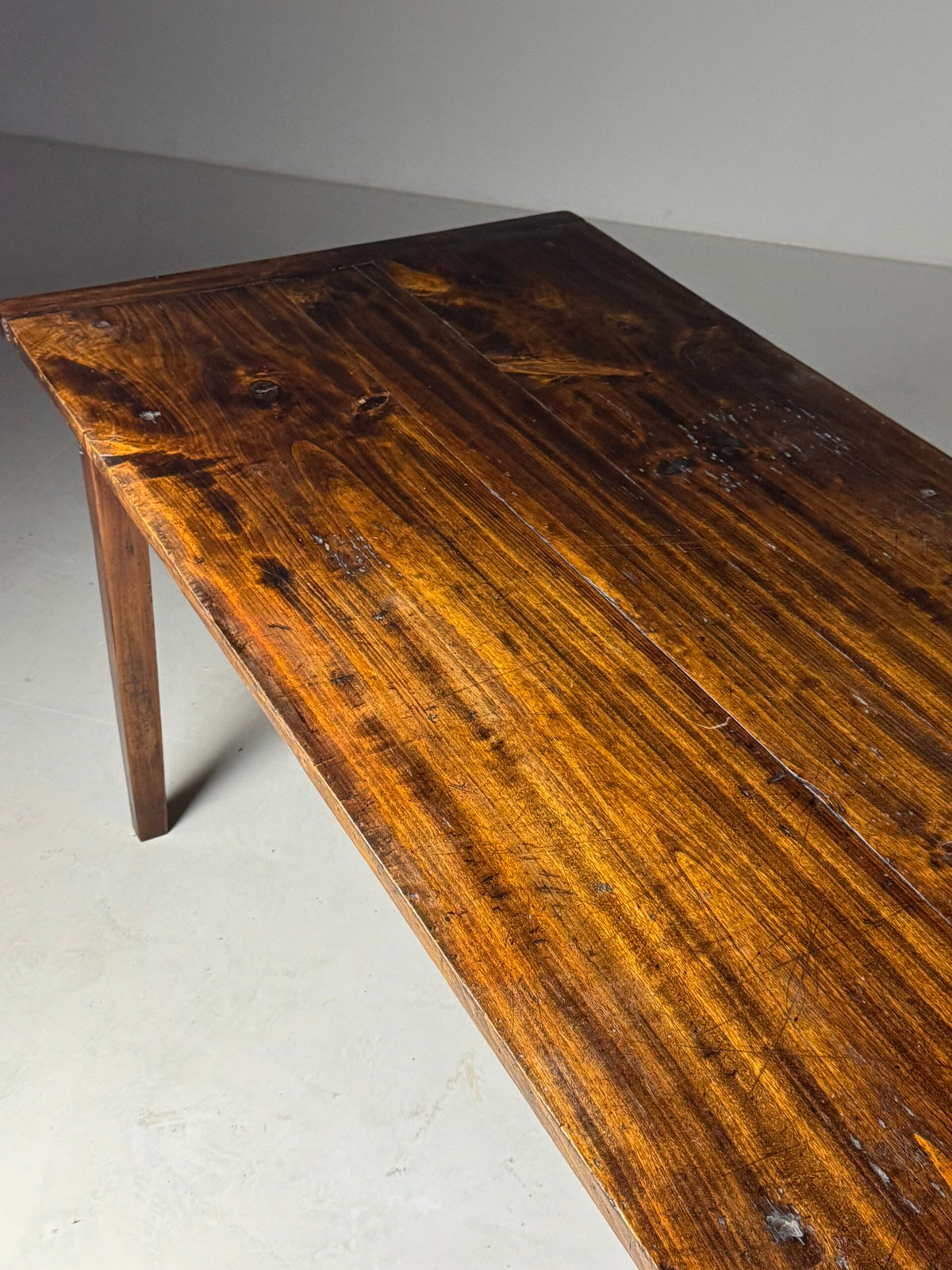 French Farmhouse Dining Table, 242 cm, Early 19th Century, photo 17
