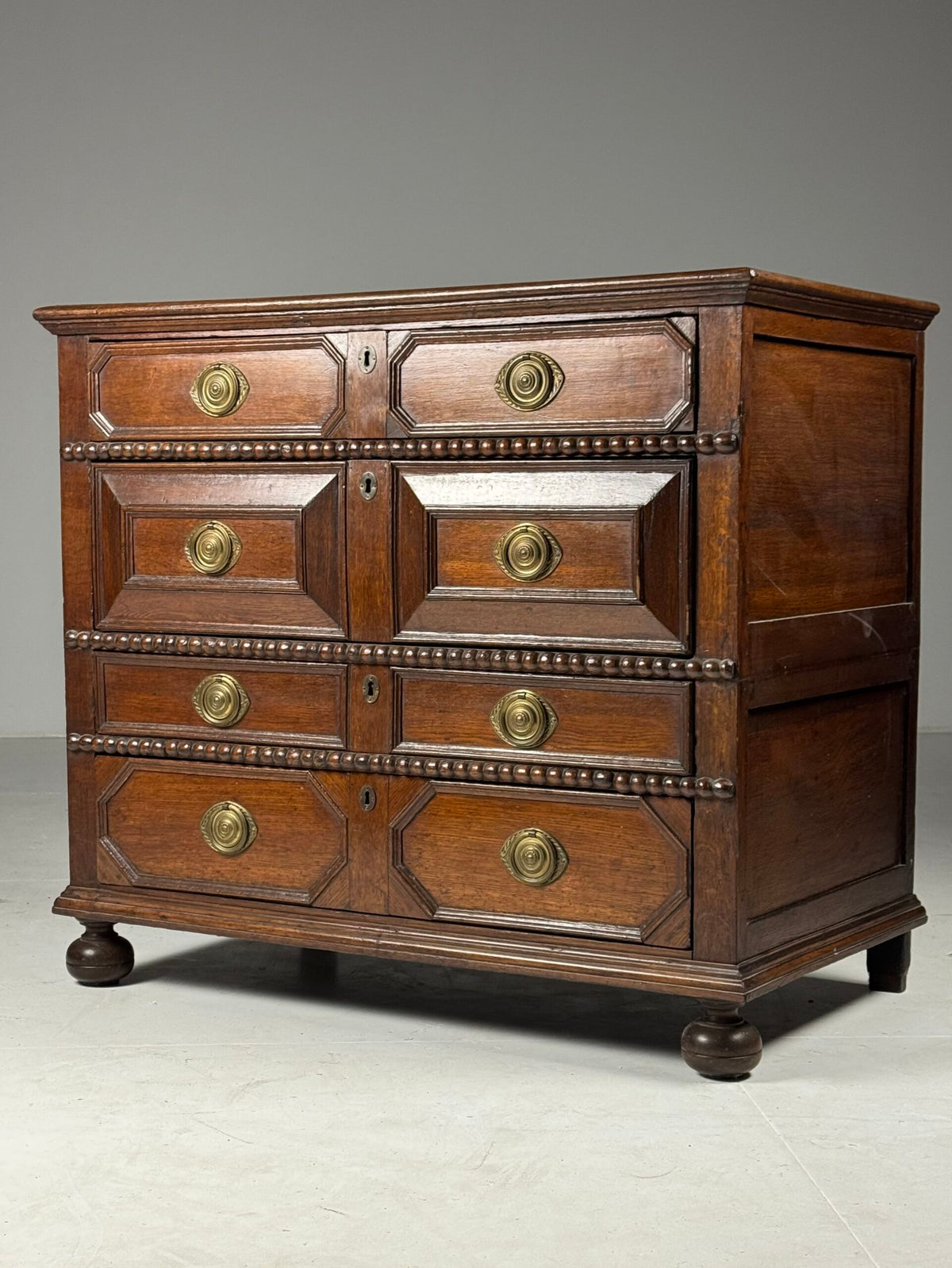 English Oak Chest of Drawers, William and Mary Period, Late 17th Century, photo 10