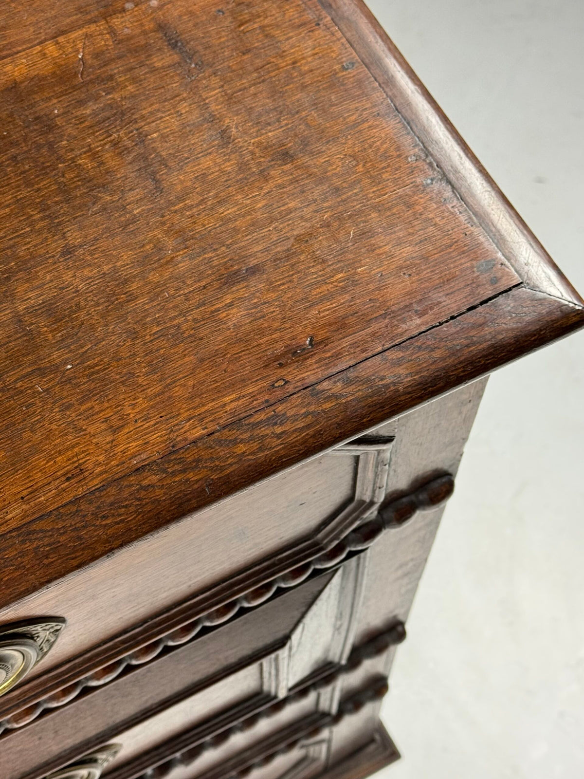English Oak Chest of Drawers, William and Mary Period, Late 17th Century, photo 14