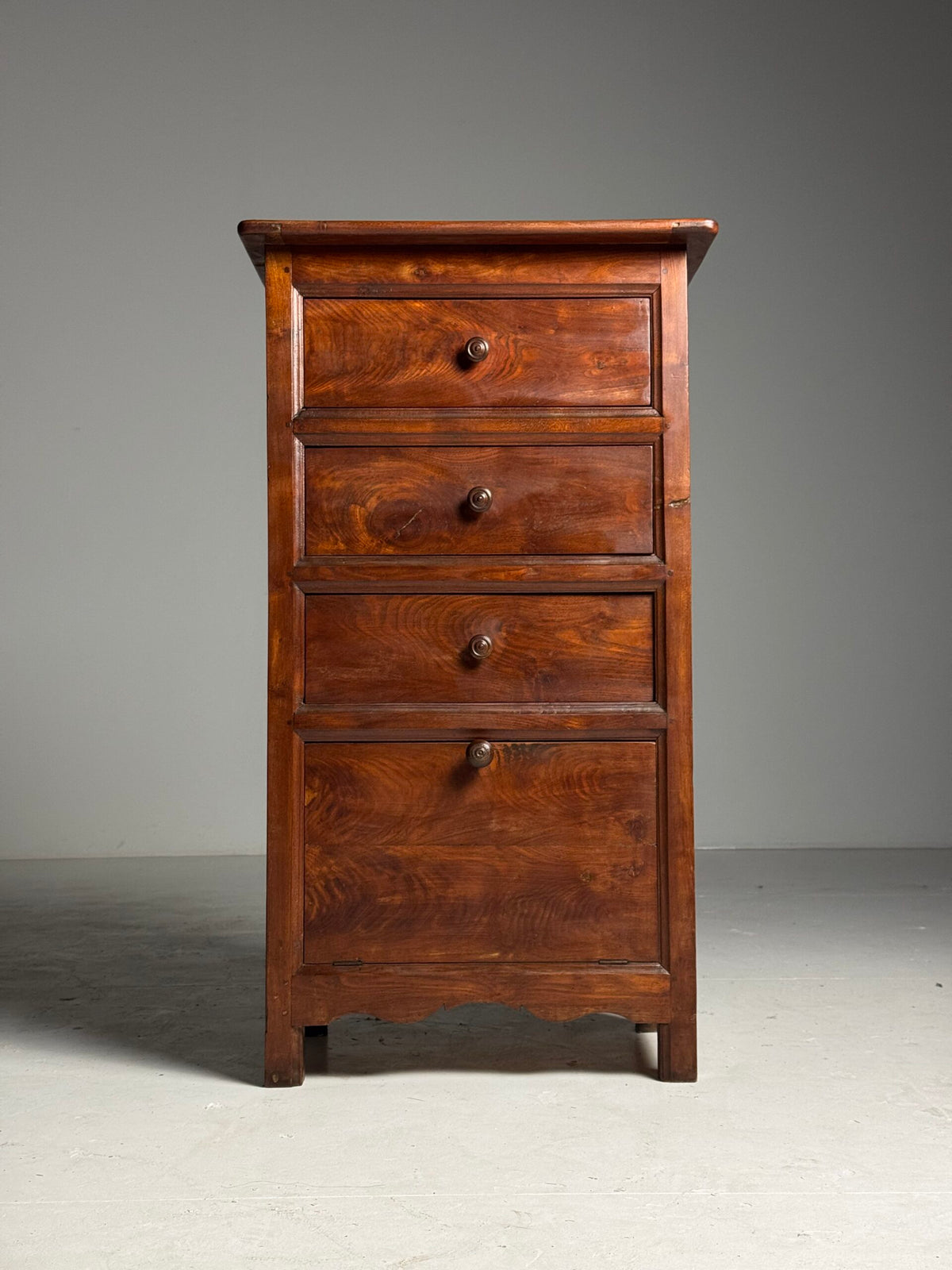 Antique French Small Chest of Drawers or Bedside Cabinet, photo 2