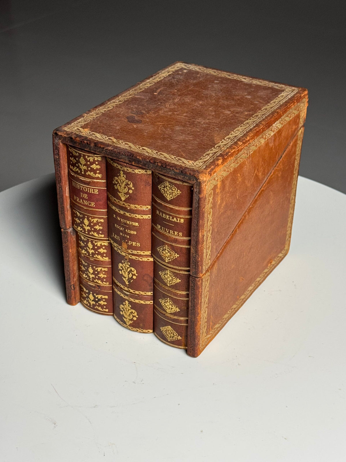French Faux Book Box, 20th Century, photo 13