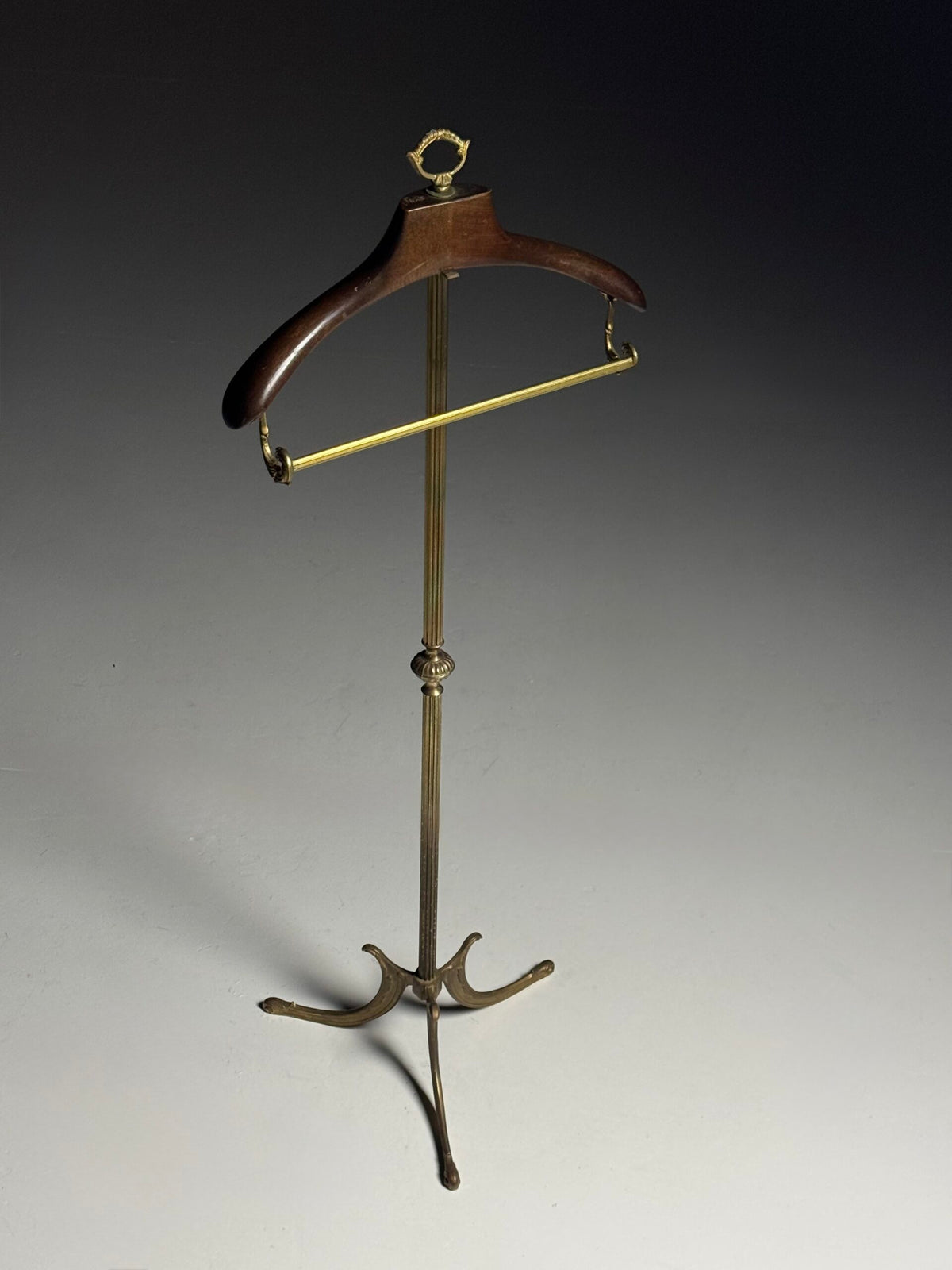 Metal and Wood Coat Stand, 1960s to 1970s, photo 1