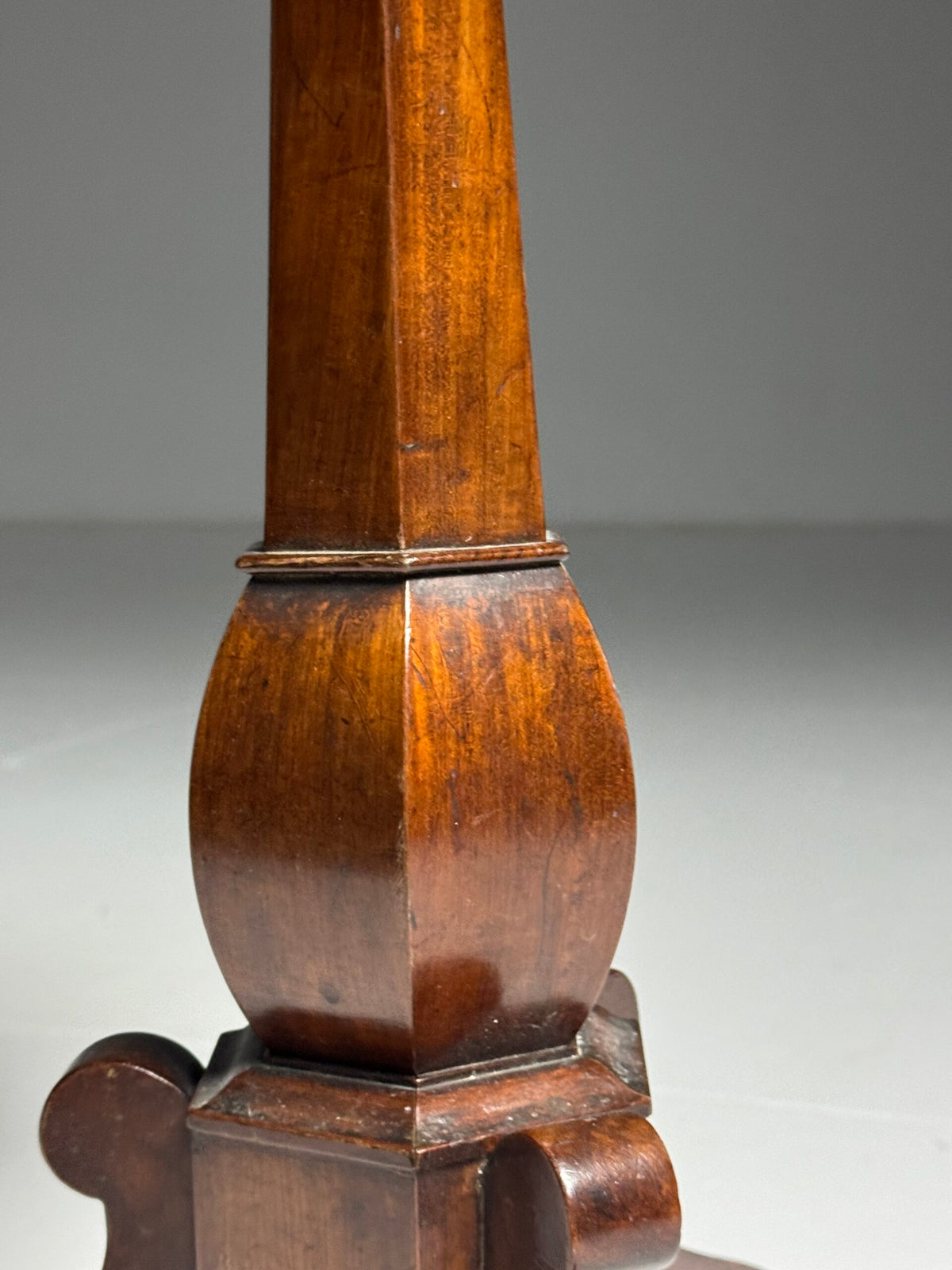 French Marquetry Side Table with Drawer, circa 1900, photo 8