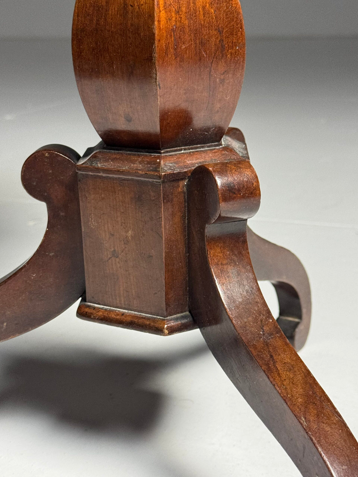 French Marquetry Side Table with Drawer, circa 1900, photo 7