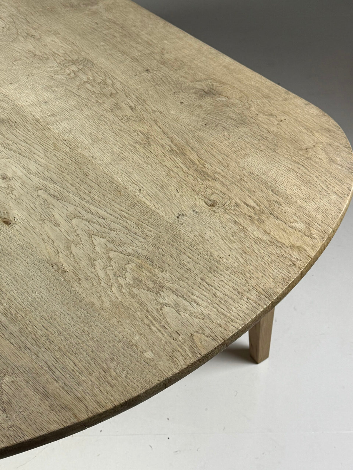 Oval French Style Oak Refectory Table, 250 cm, photo 2