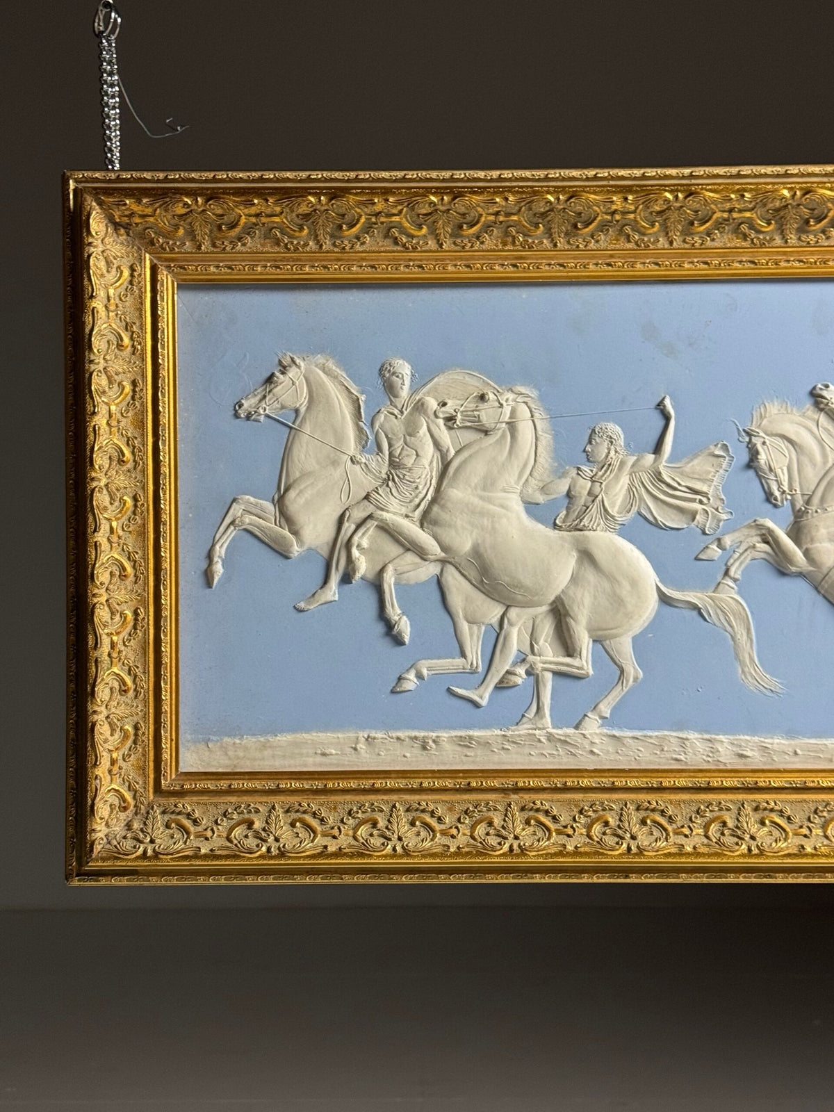 Wedgwood Style Relief Plaque of Alexander the Great Entering Babylon, photo 6