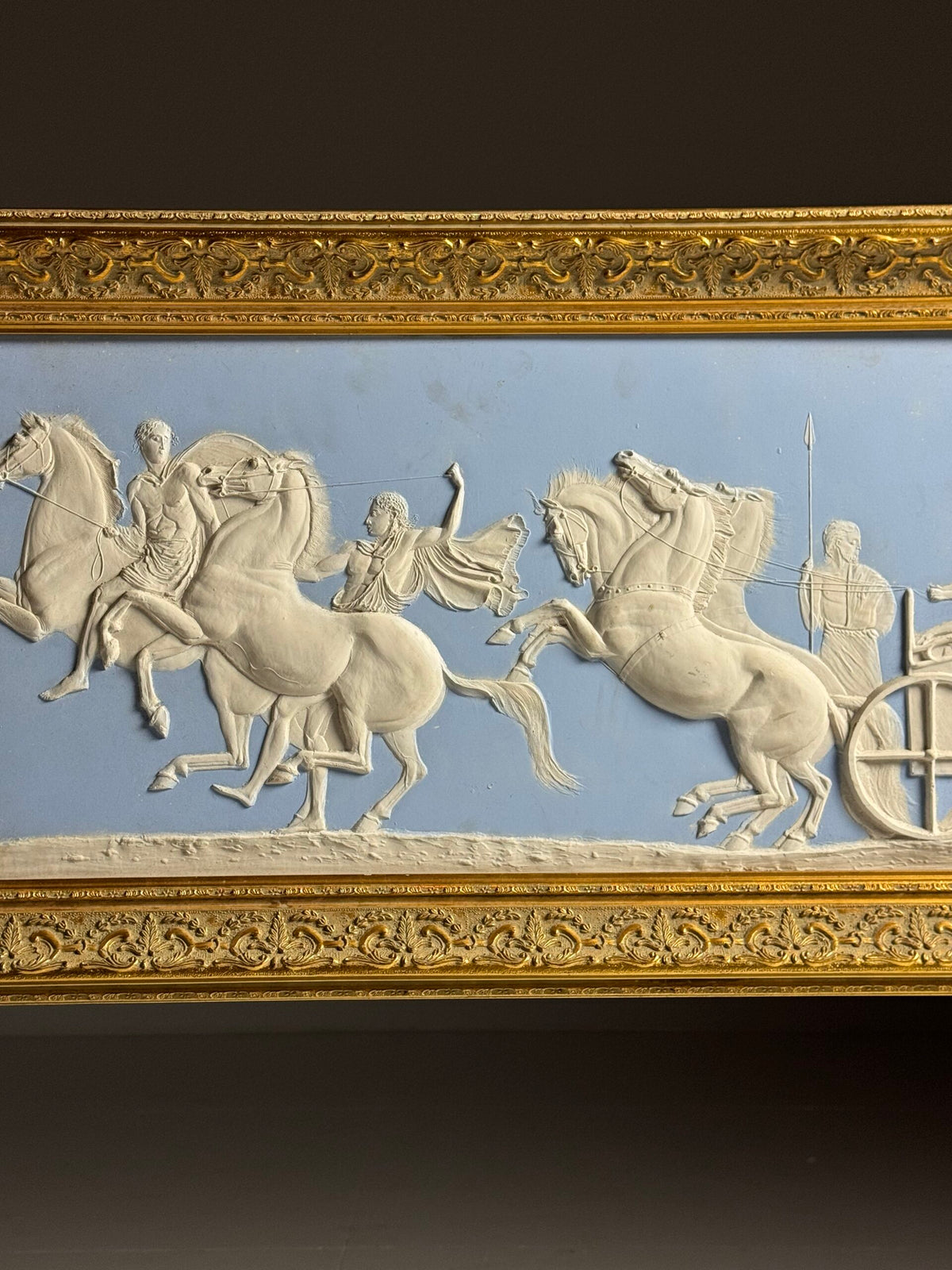 Wedgwood Style Relief Plaque of Alexander the Great Entering Babylon, photo 18
