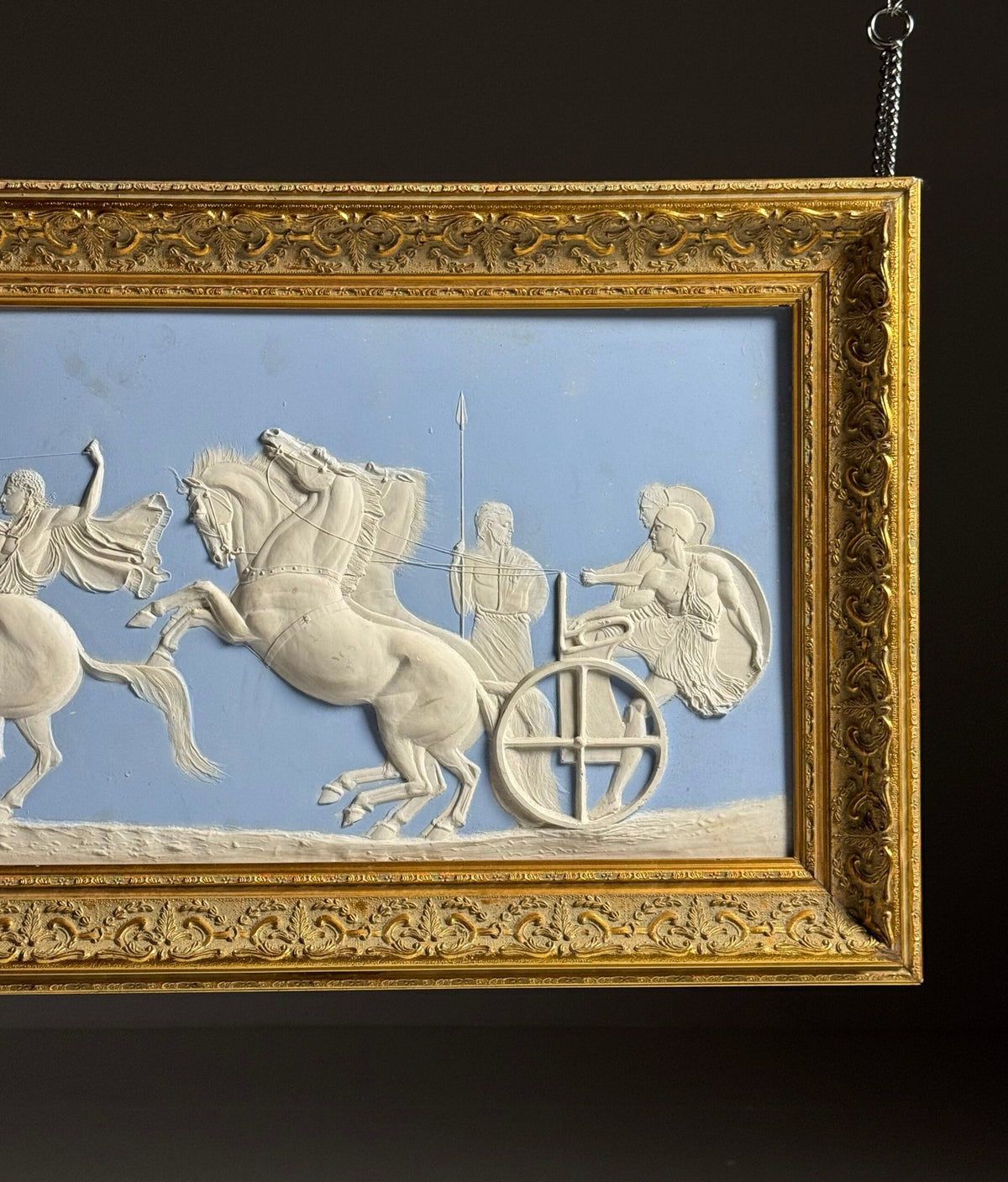 Wedgwood Style Relief Plaque of Alexander the Great Entering Babylon, photo 17