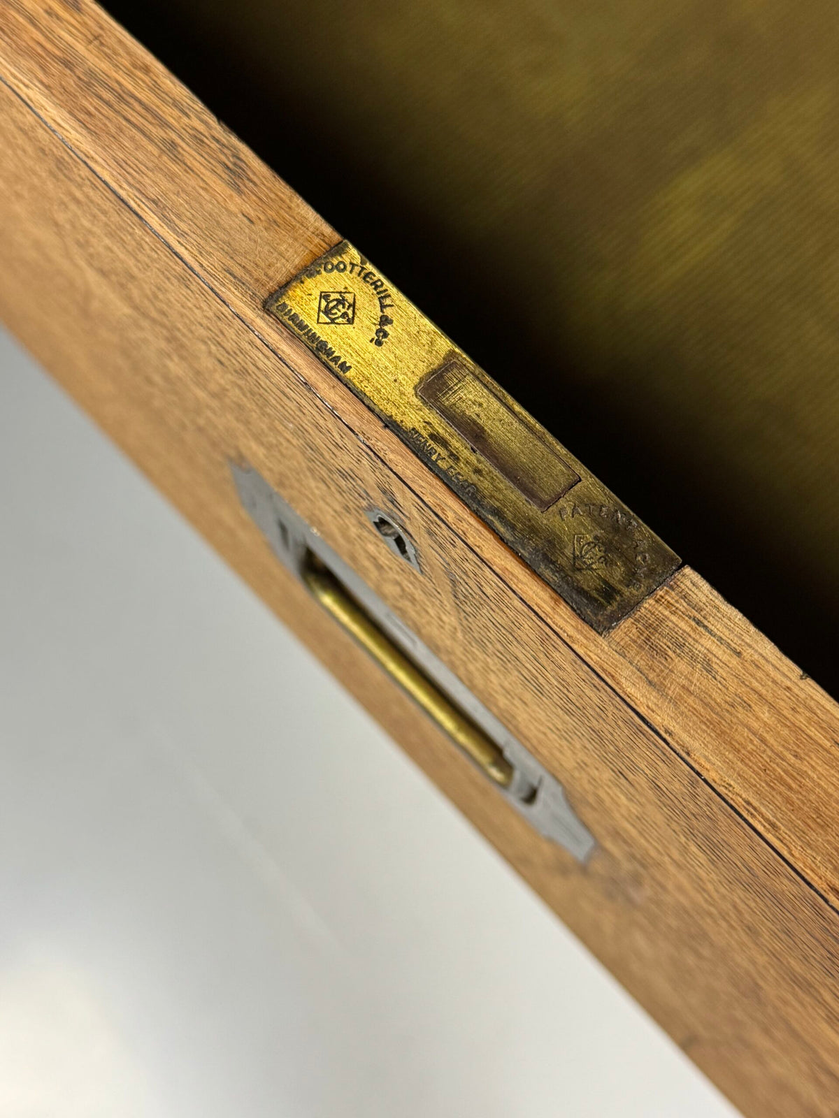 Oak Campaign Chest of Drawers, 19th Century, photo 2