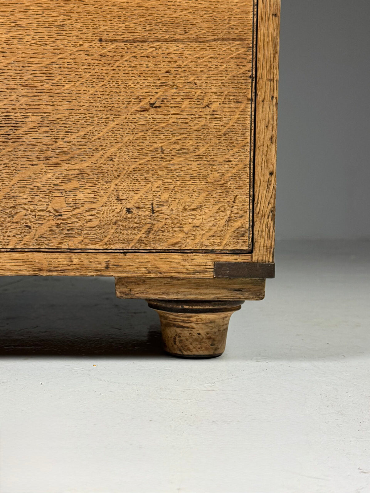 Oak Campaign Chest of Drawers, 19th Century, photo 15