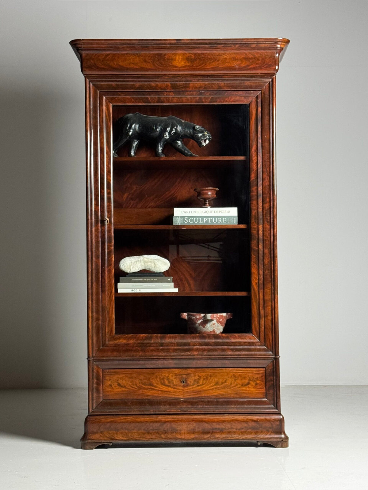 Belgian Biedermeier Display Cabinet, circa 1850, photo 19