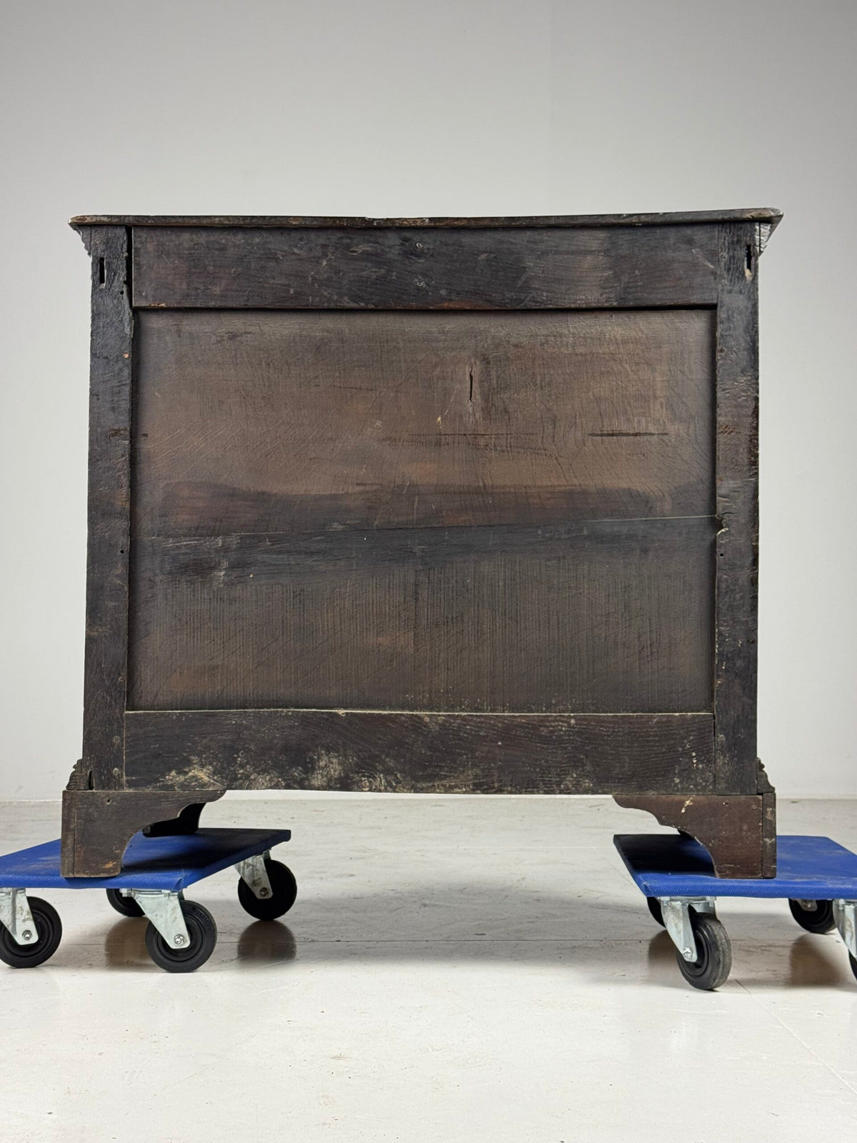 English Oak Chest of Drawers with Carved Front, Early 19th Century, photo 24