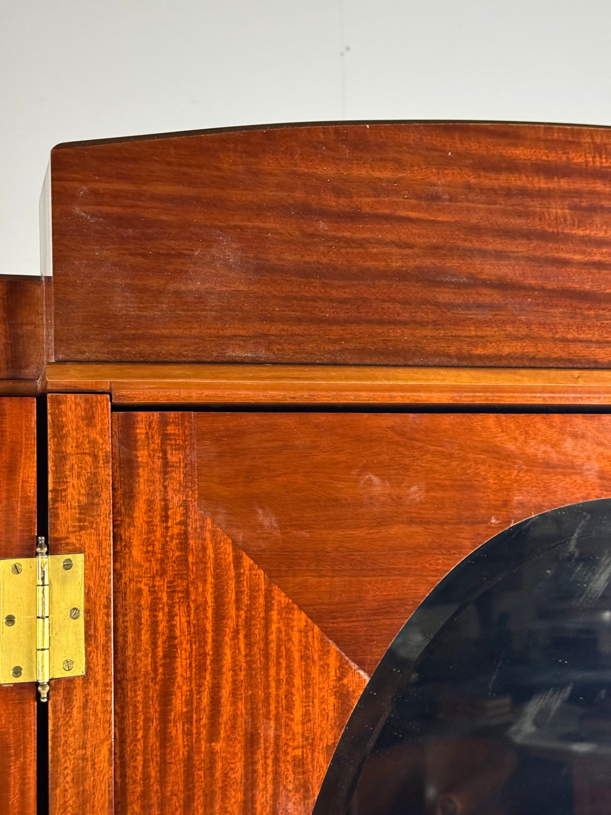 Art Deco Mahogany Gentleman's Wardrobe, Belgium, 1920 to 1940, photo 12