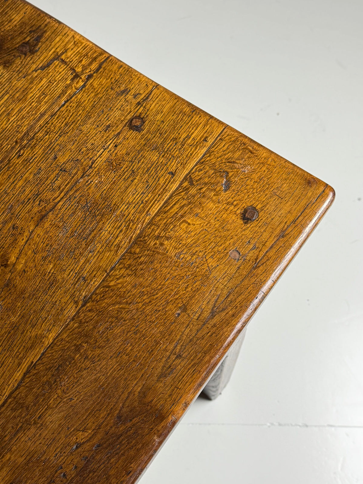 French Oak Farmhouse Dining Table with Ten Drawers, 250 cm, photo 9