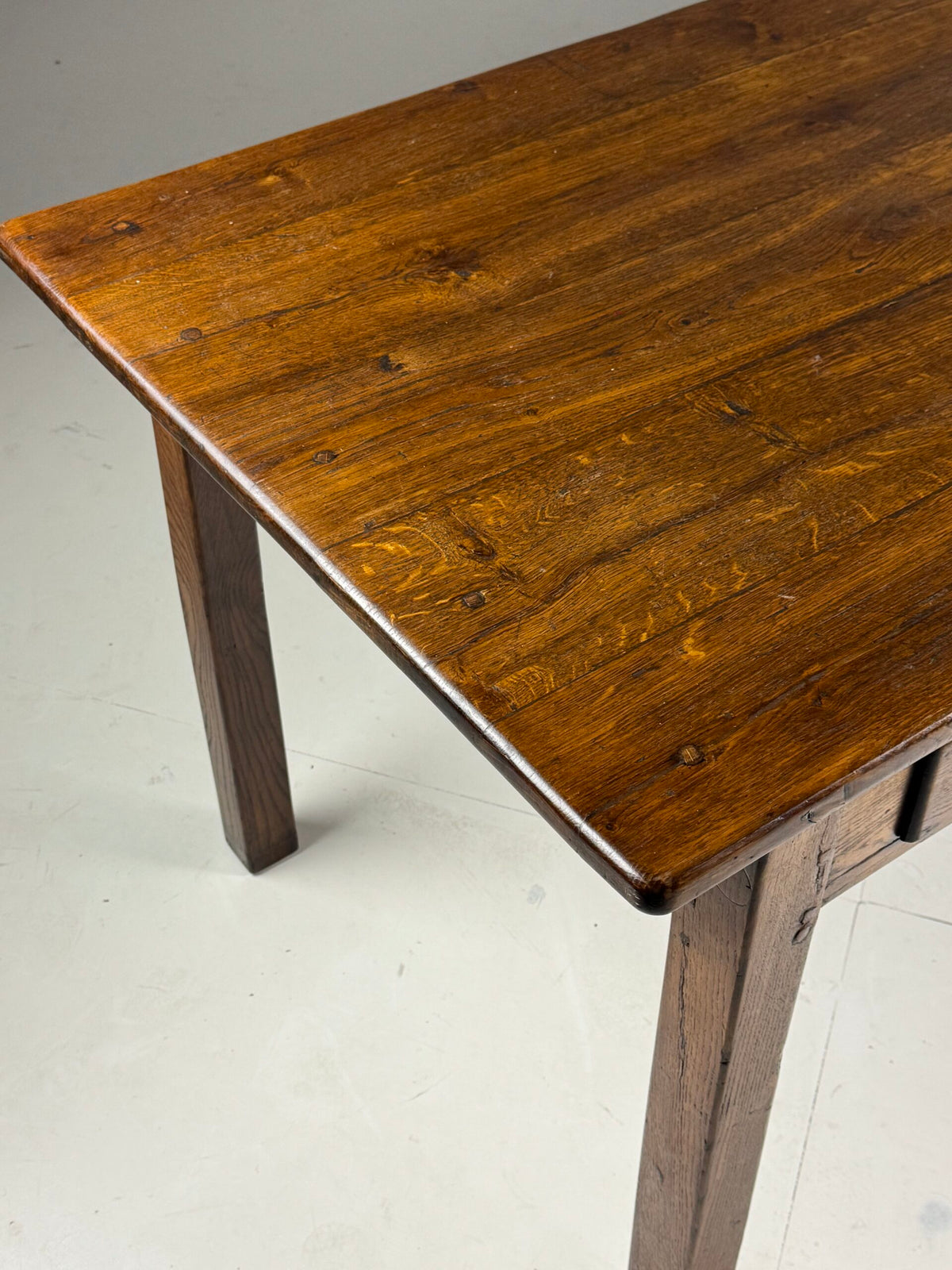 French Oak Farmhouse Dining Table with Ten Drawers, 250 cm, photo 12