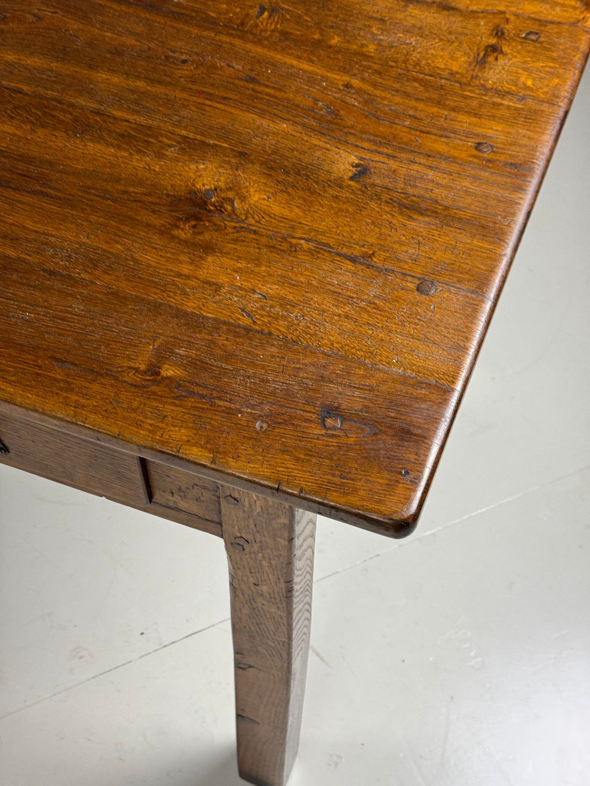 French Oak Farmhouse Dining Table with Ten Drawers, 250 cm, photo 21