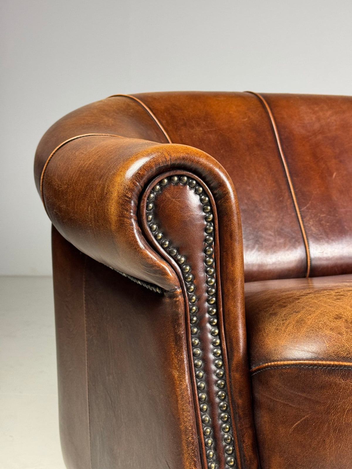 Dutch Sheepskin Two Seater Sofa by Joris, photo 4