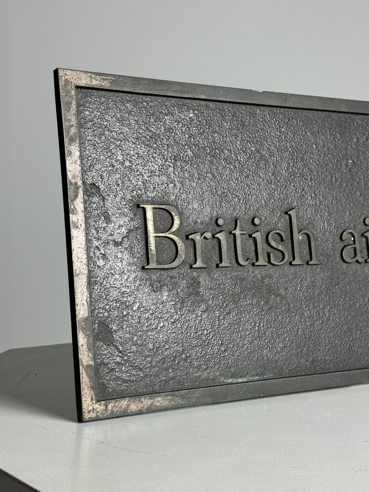 Bronze British Airways Plaque, c. 1974 to 1985, photo 17