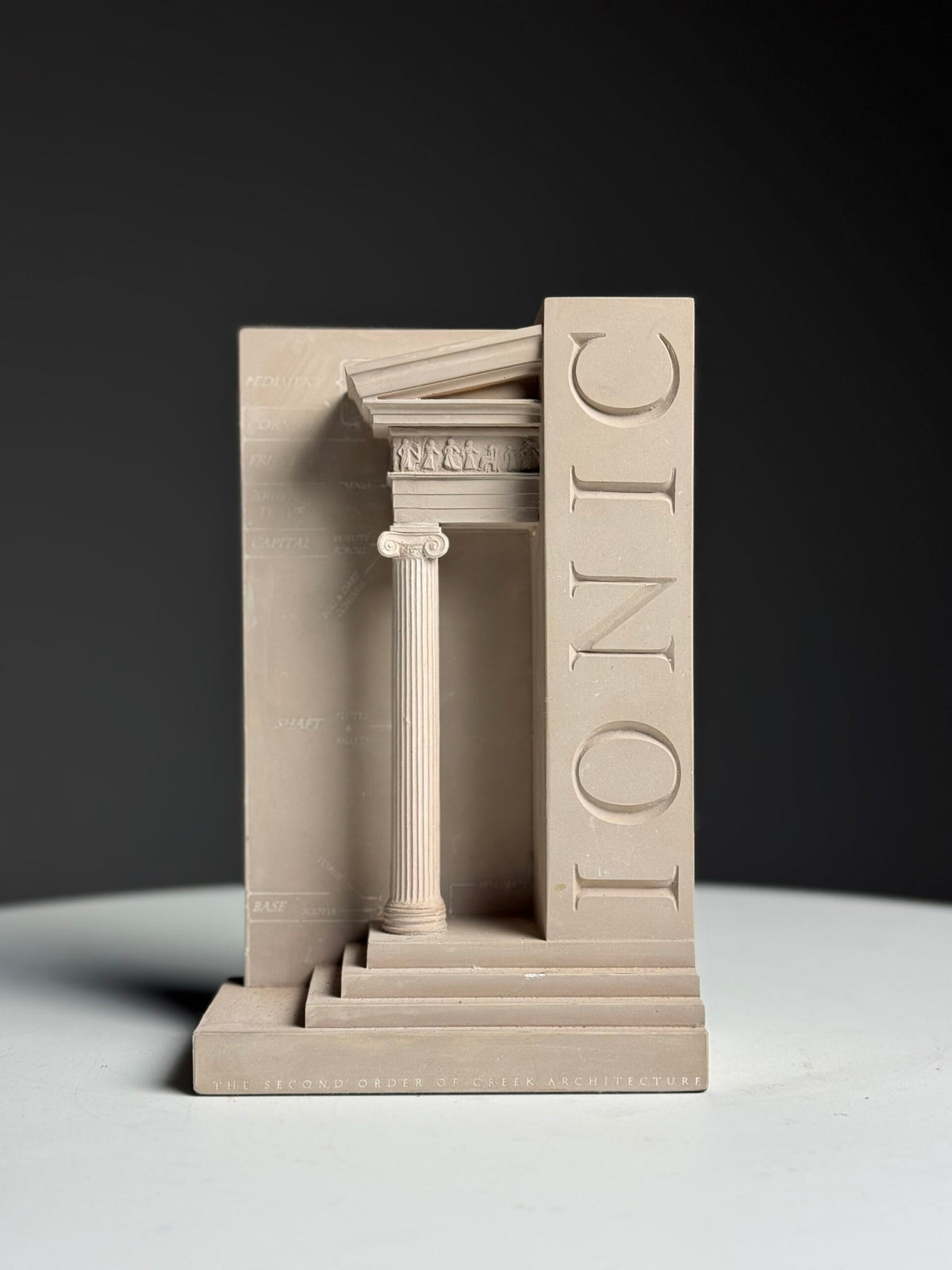 Pair of Ionic Architectural Bookends, England, photo 15