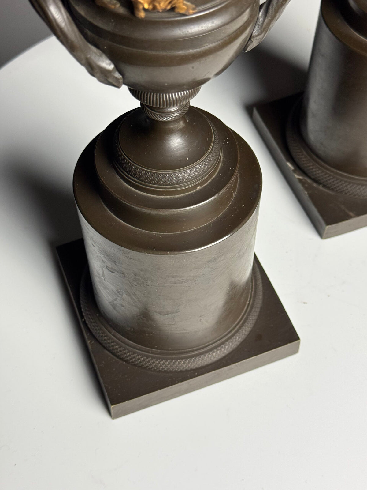 Pair of Medici Style Bronze Vases, France, 19th Century, photo 10