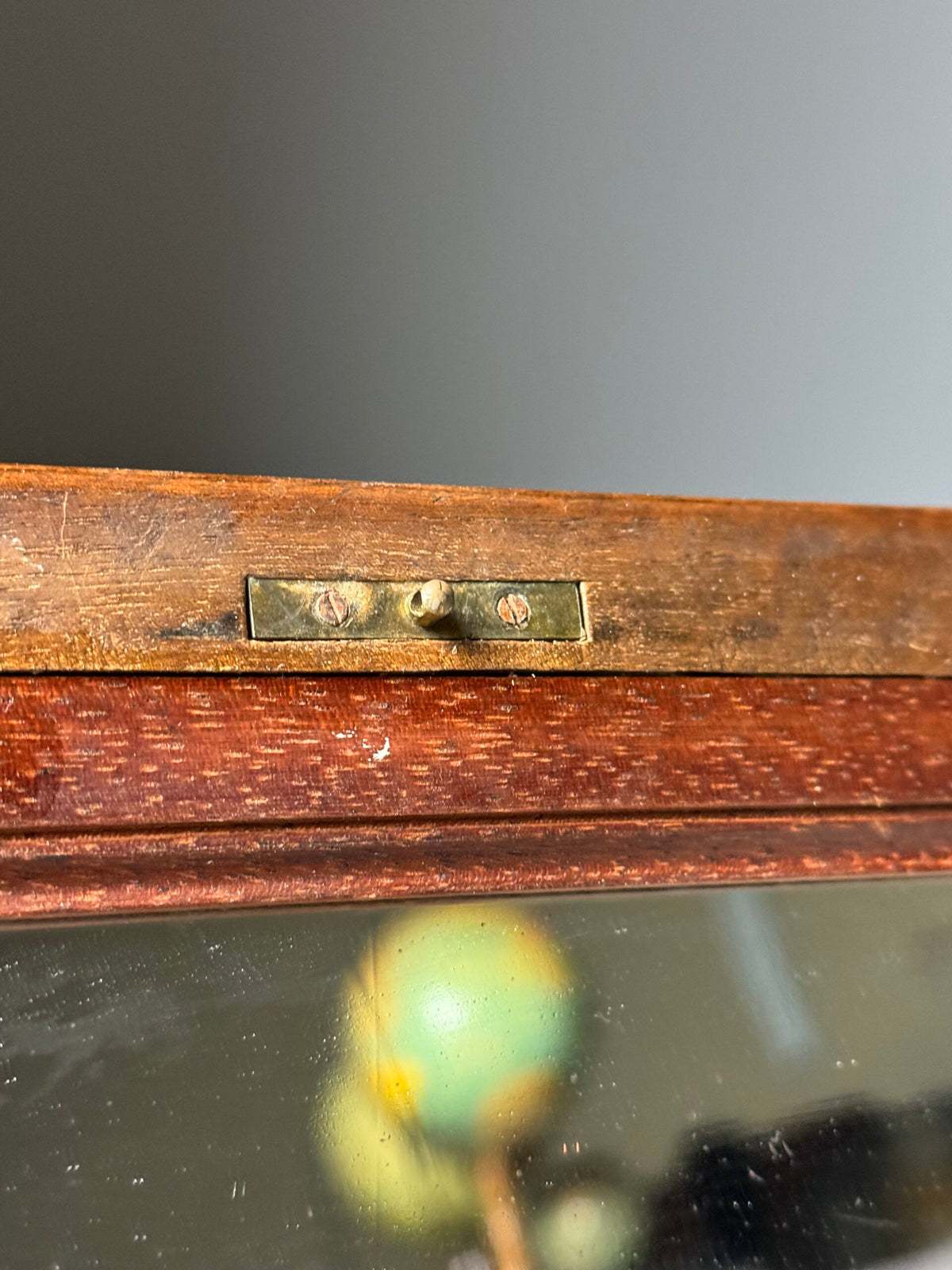 19th Century Marquetry Jewellery Box with Mirror, photo 11