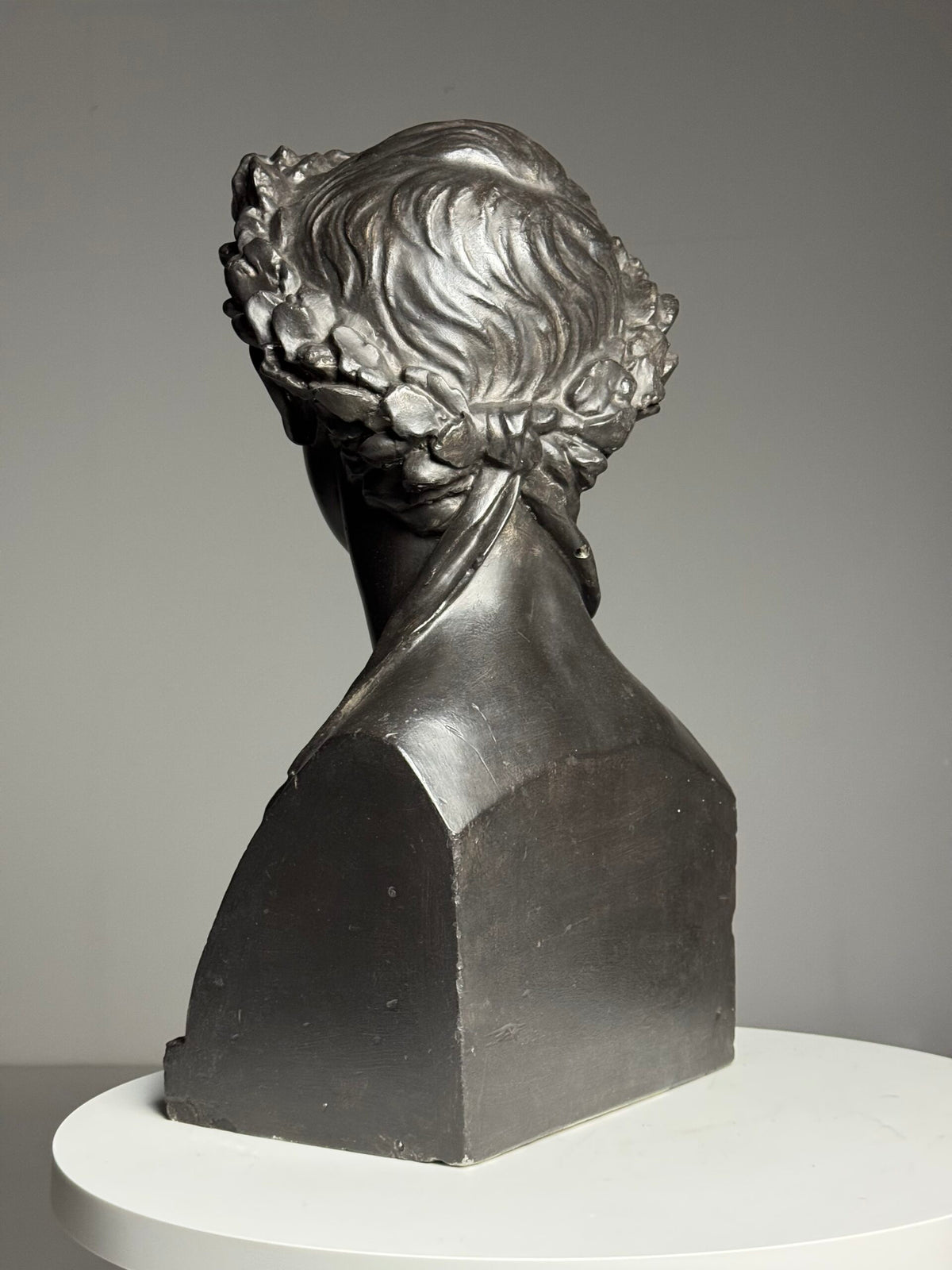 Life-size Plaster Bust of Emperor Augustus, c. 1890, photo 2