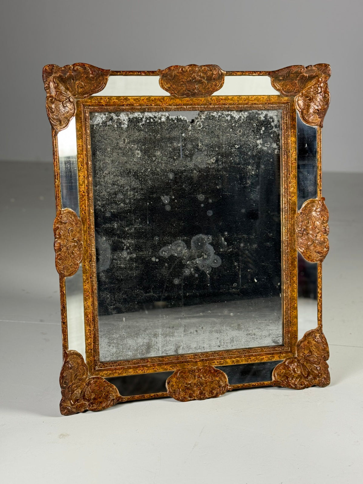 French Mirror with Inset Mirror Glass, Late 19th Century, photo 2