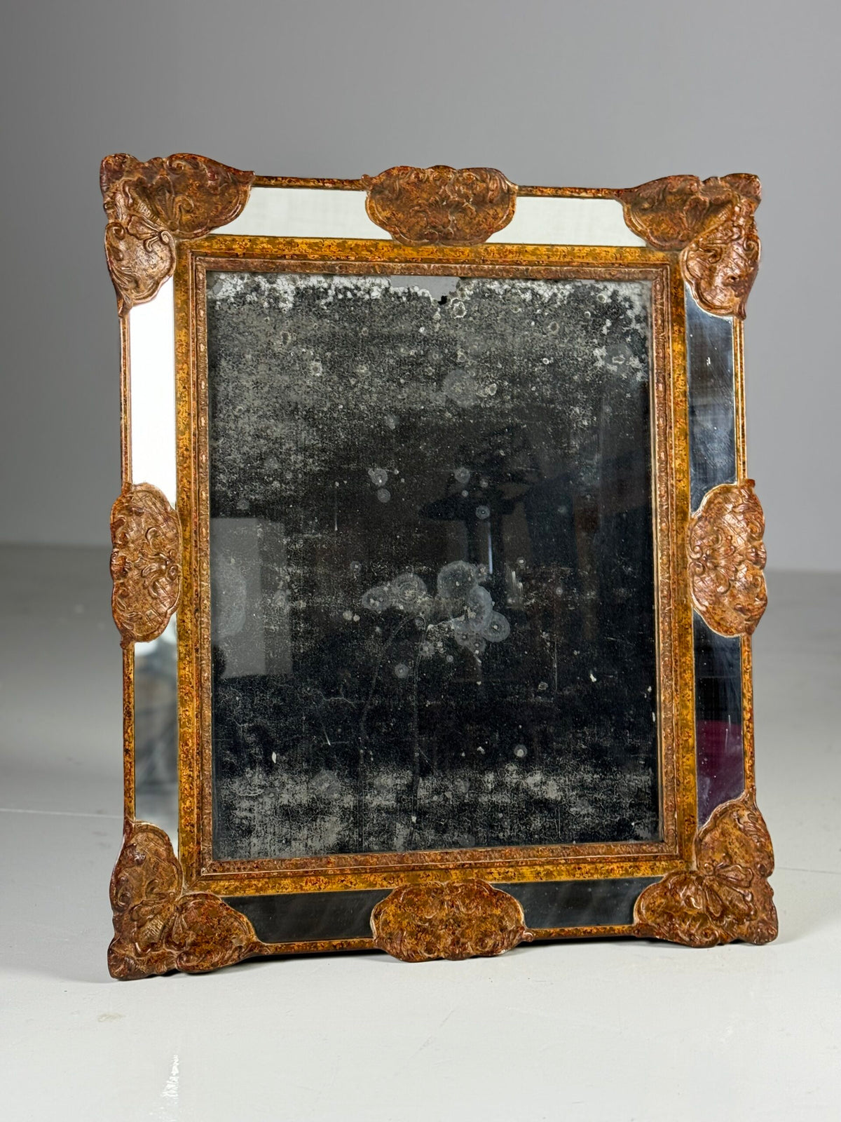 French Mirror with Inset Mirror Glass, Late 19th Century, photo 1
