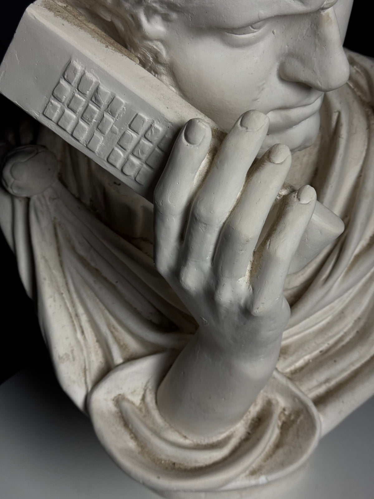 Plaster Bust of Emperor Caracalla on the Phone, photo 9