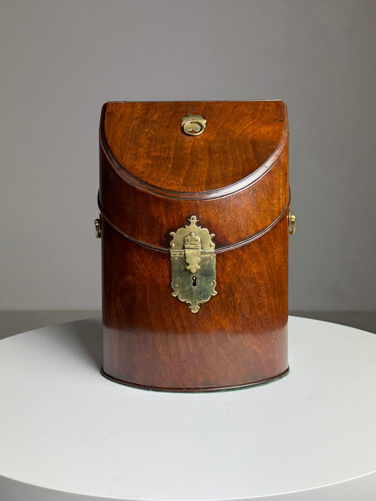18th Century English Mahogany Cutlery Box Converted to Letter Holder, photo 20