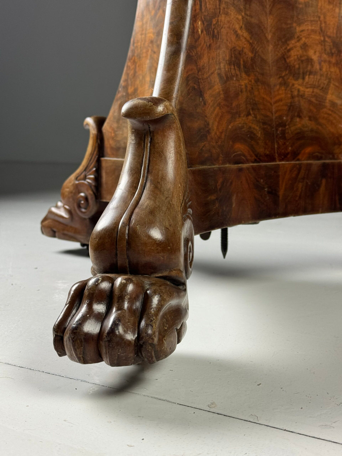 French Empire Mahogany Gueridon Center Table, Early 19th Century, photo 10