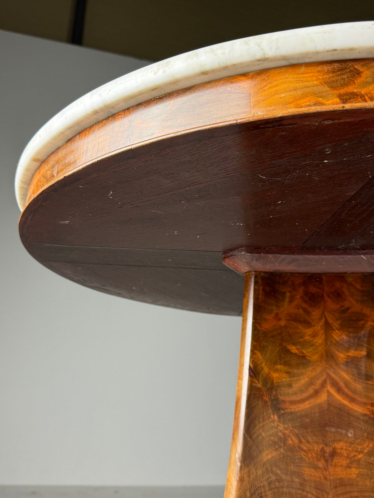 French Empire Mahogany Gueridon Center Table, Early 19th Century, photo 13