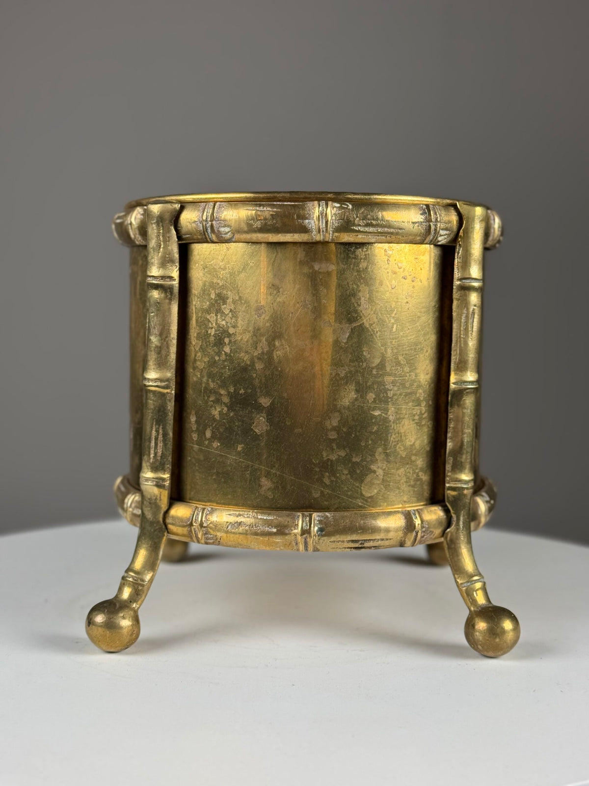 French Faux Bamboo Wine Cooler, Mid 20th Century, photo 10