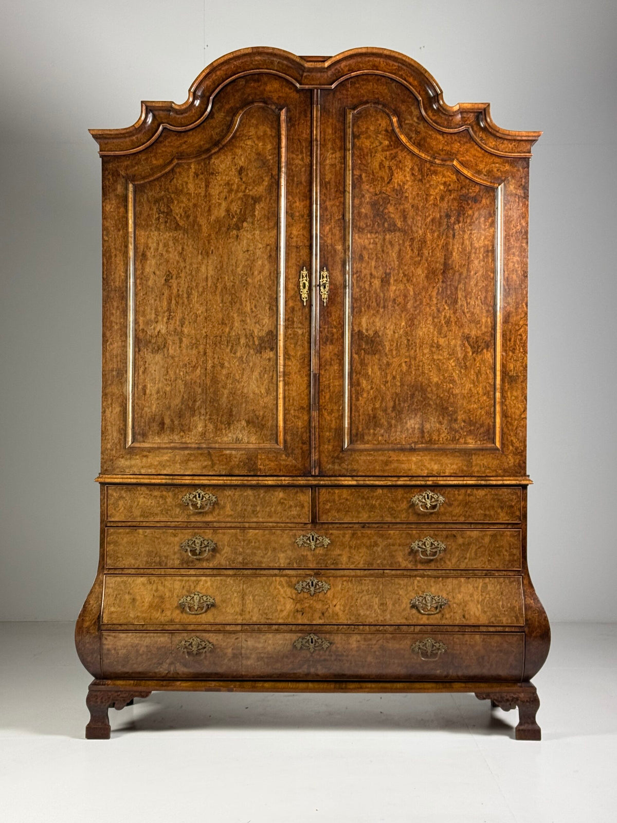 Dutch Burr Walnut Cabinet, circa 1780, photo 36