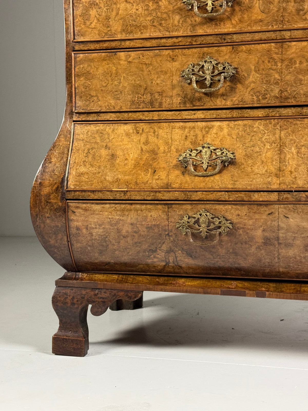 Dutch Burr Walnut Cabinet, circa 1780, photo 21