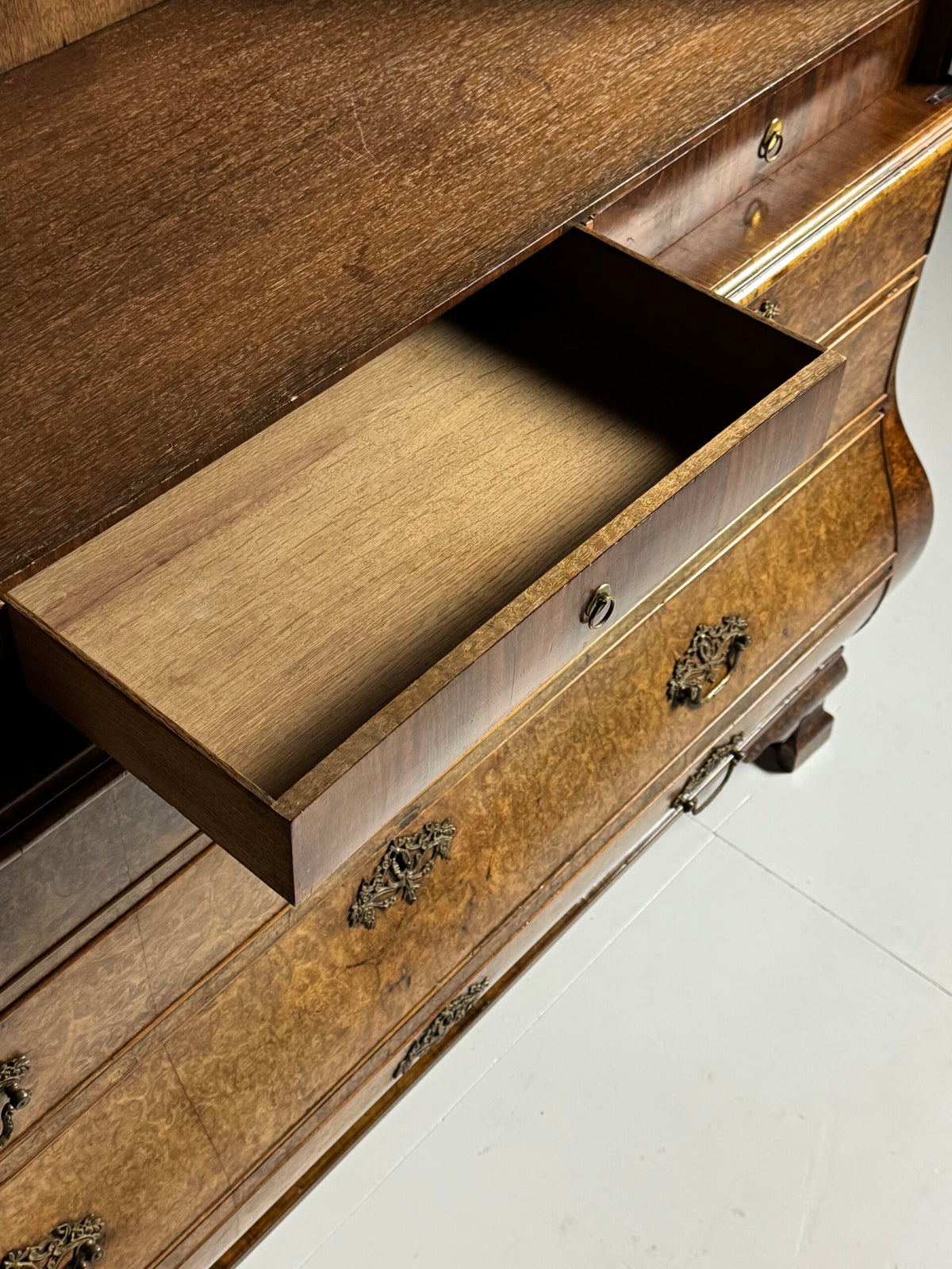 Dutch Burr Walnut Cabinet, circa 1780, photo 9