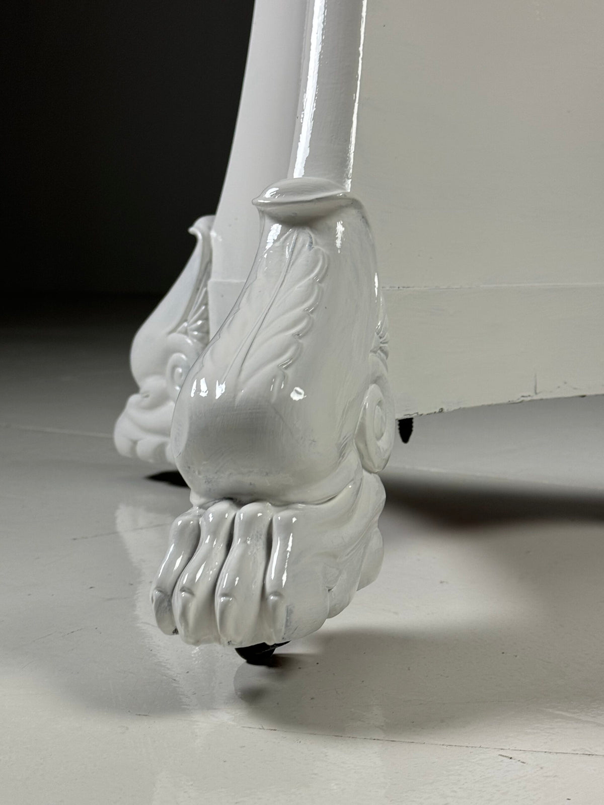 Early 19th Century White Painted Gueridon Center Table, France, photo 7