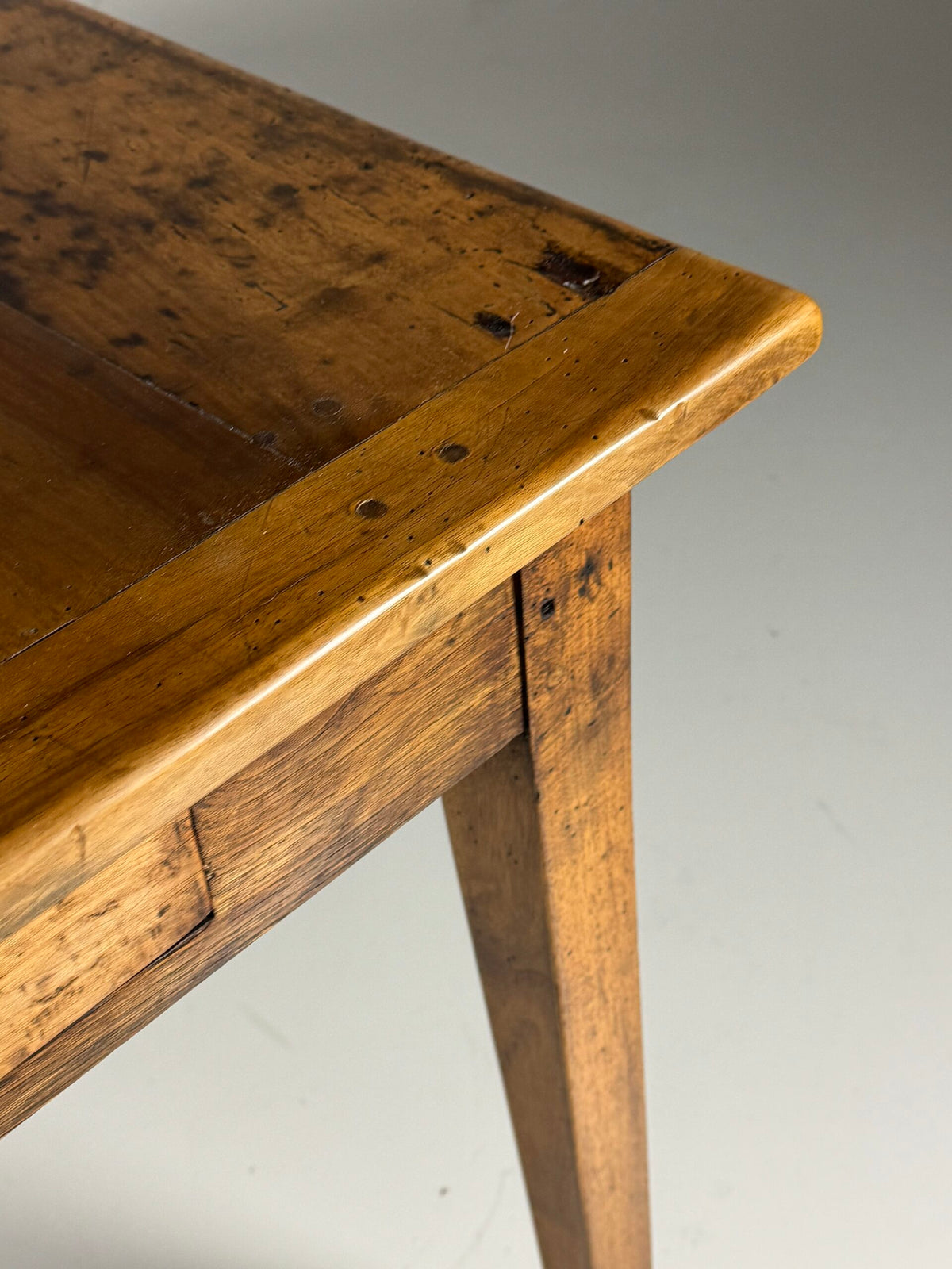 French Farmhouse Dining Table with End Drawers, Early 19th Century, photo 19