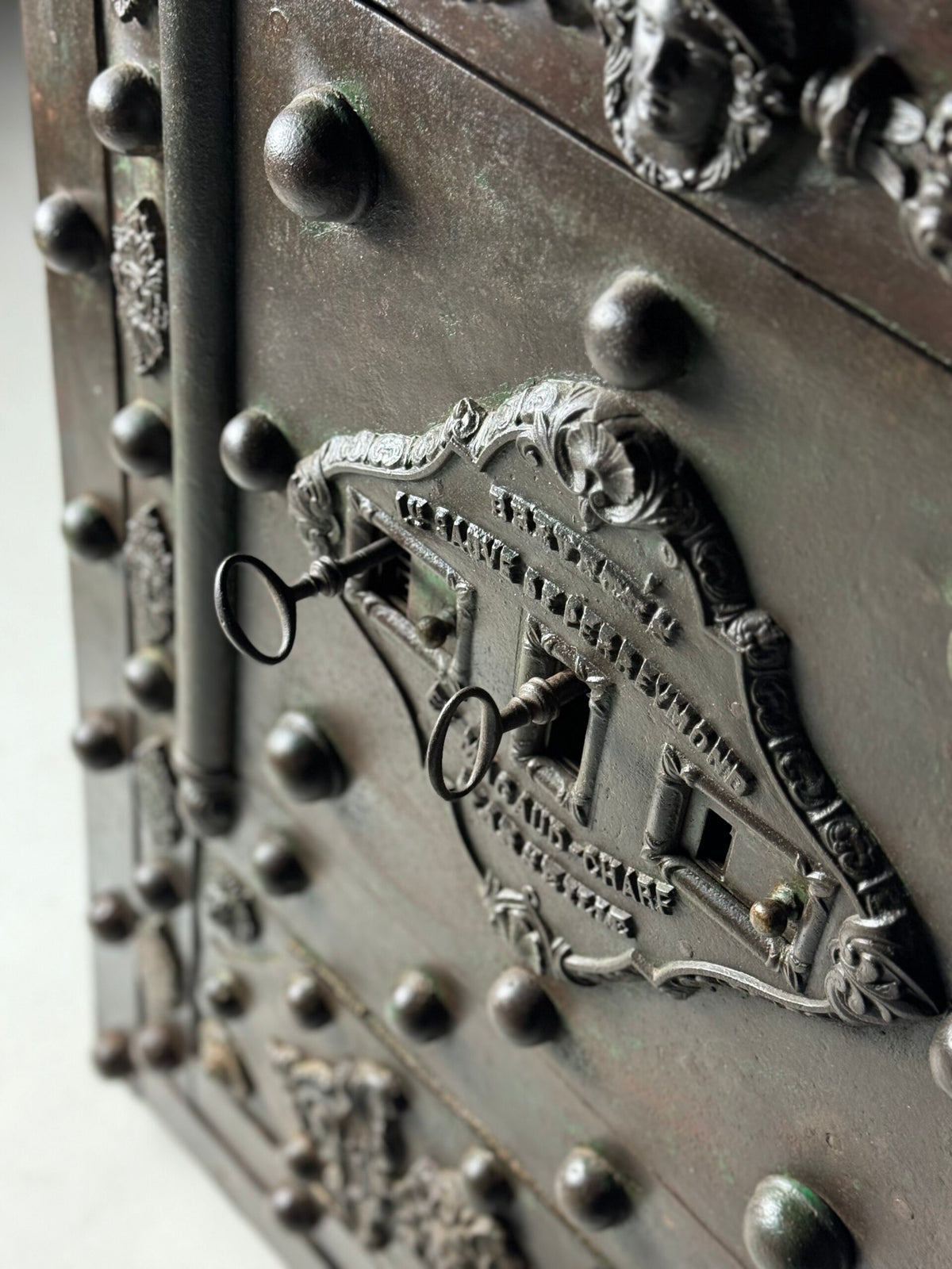 French Hobnail Safe by Magaud de Charf, Marseille, 1850 to 1890, photo 11