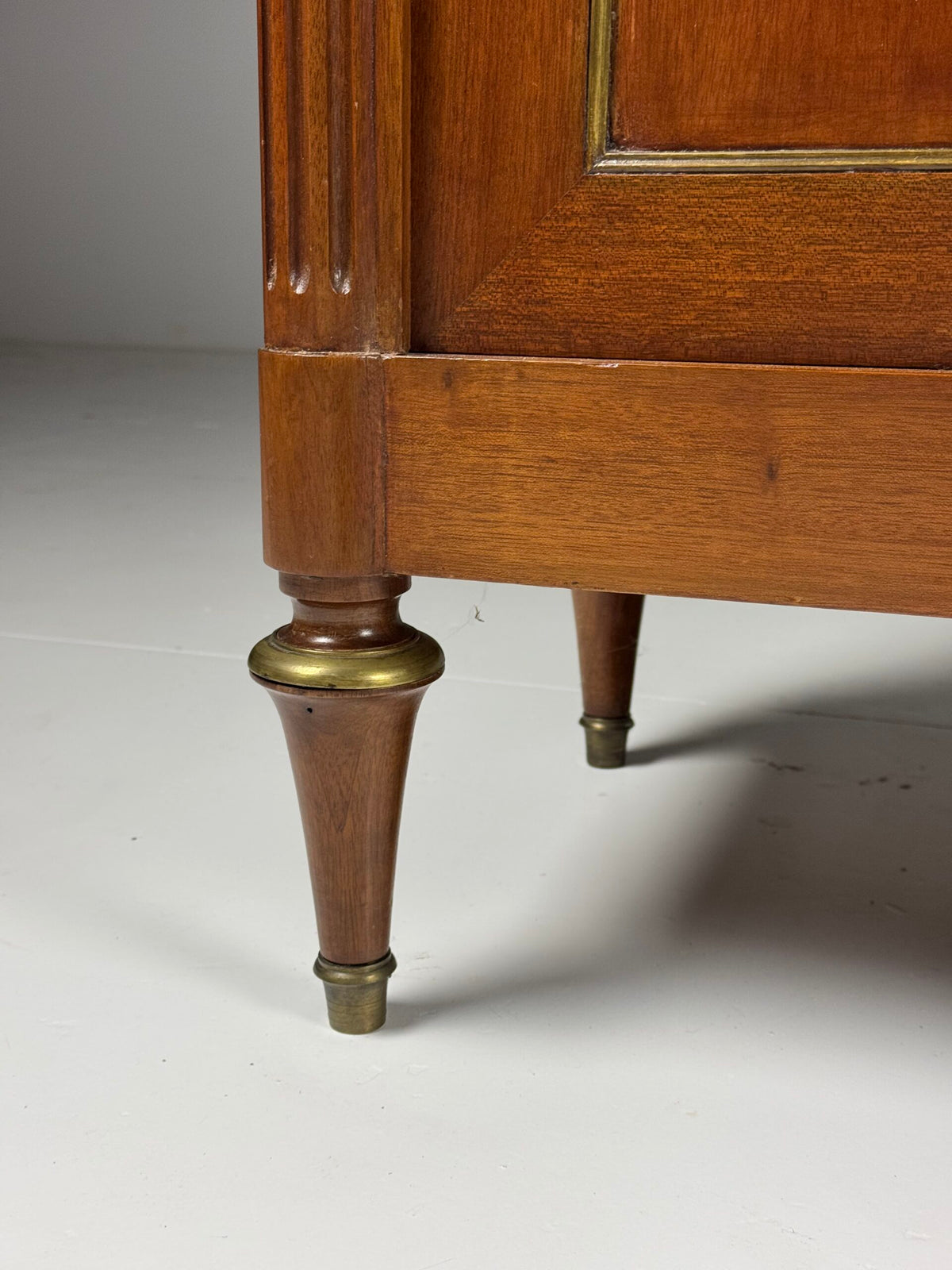 French Louis XVI Style Mahogany Sideboard with Marble Top, photo 20