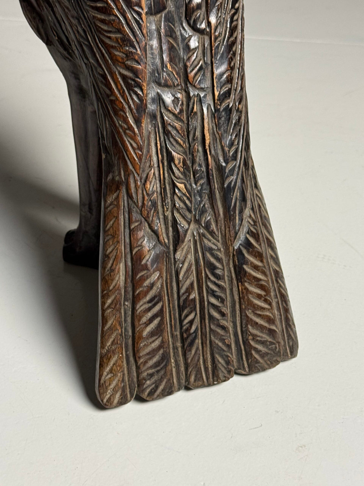 Pair of Hand Carved Wooden Eagles, France c. 1800, photo 16