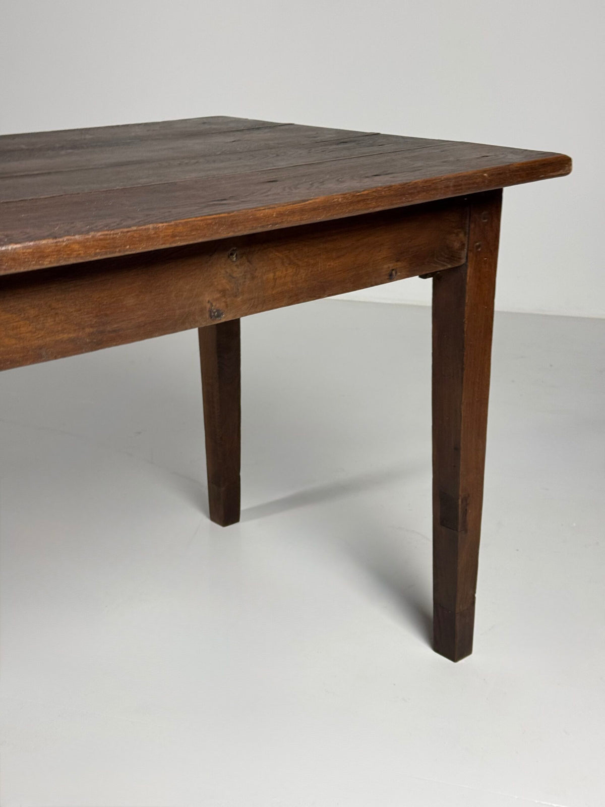 French Farmhouse Refectory Table with End Drawer, 258 cm, photo 2