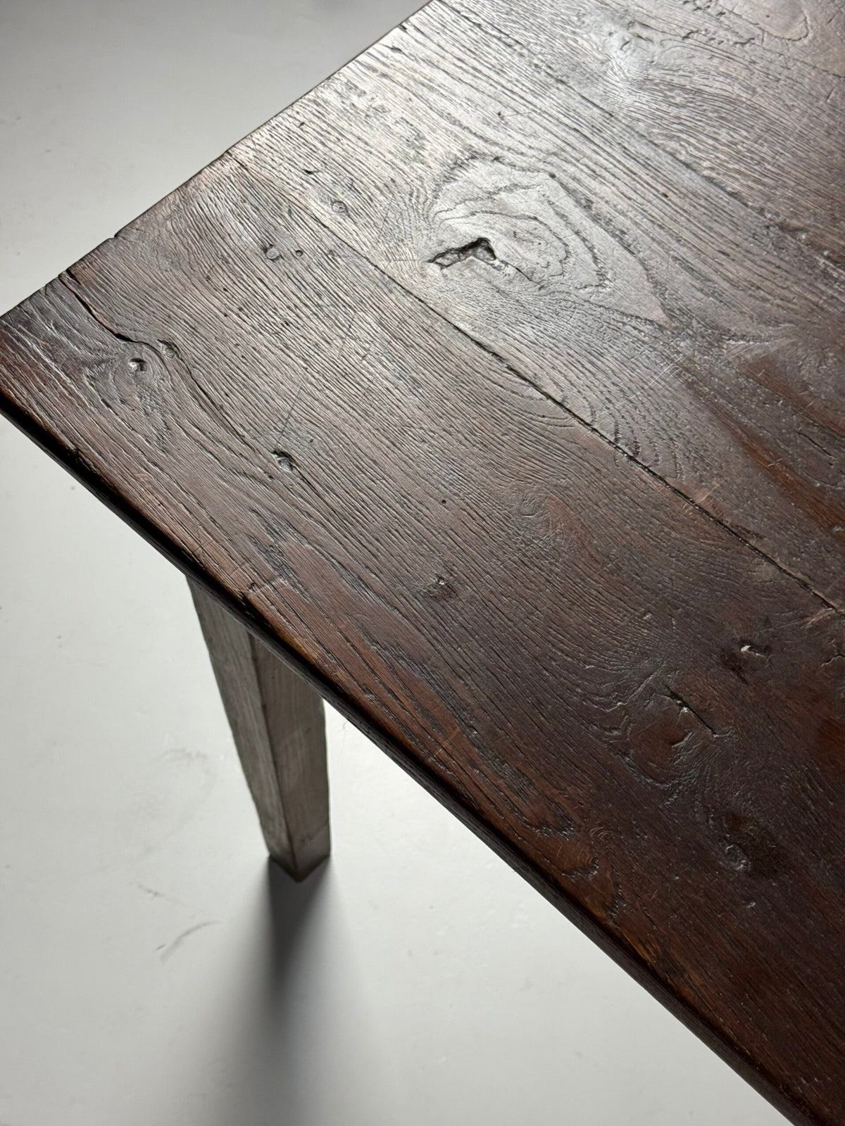 French Farmhouse Refectory Table with End Drawer, 258 cm, photo 17