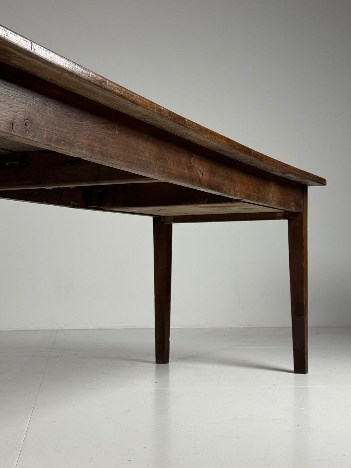 French Farmhouse Refectory Table with End Drawer, 258 cm, photo 6