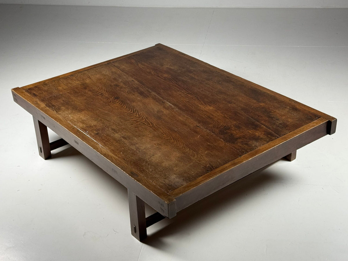 Very Large Japanese Coffee Table, Early 20th Century, photo 10