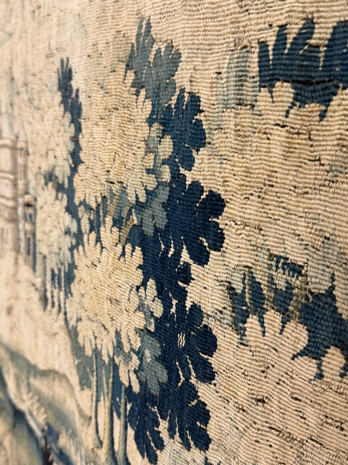 Large French Tapestry of an Exotic Chateau Garden, 18th Century, photo 25