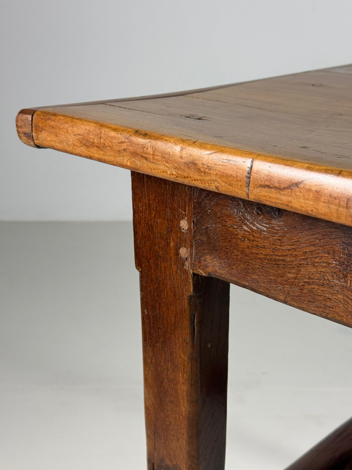 French Farmhouse Refectory Dining Table, Late 18th Century, photo 19