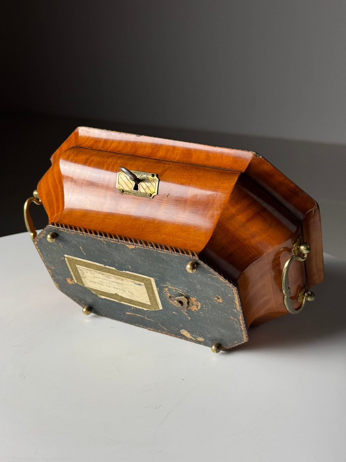 English Musical Jewellery Box with Swiss Movement, c. 1820 to 1860, photo 21