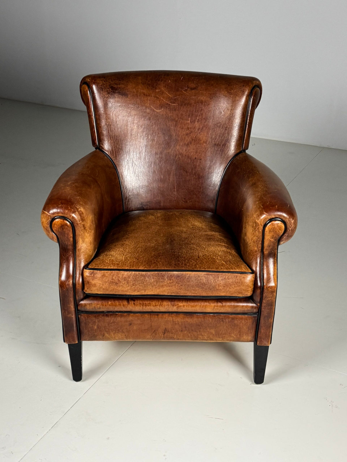 Sheepskin Club Armchair, 1990s, photo 2